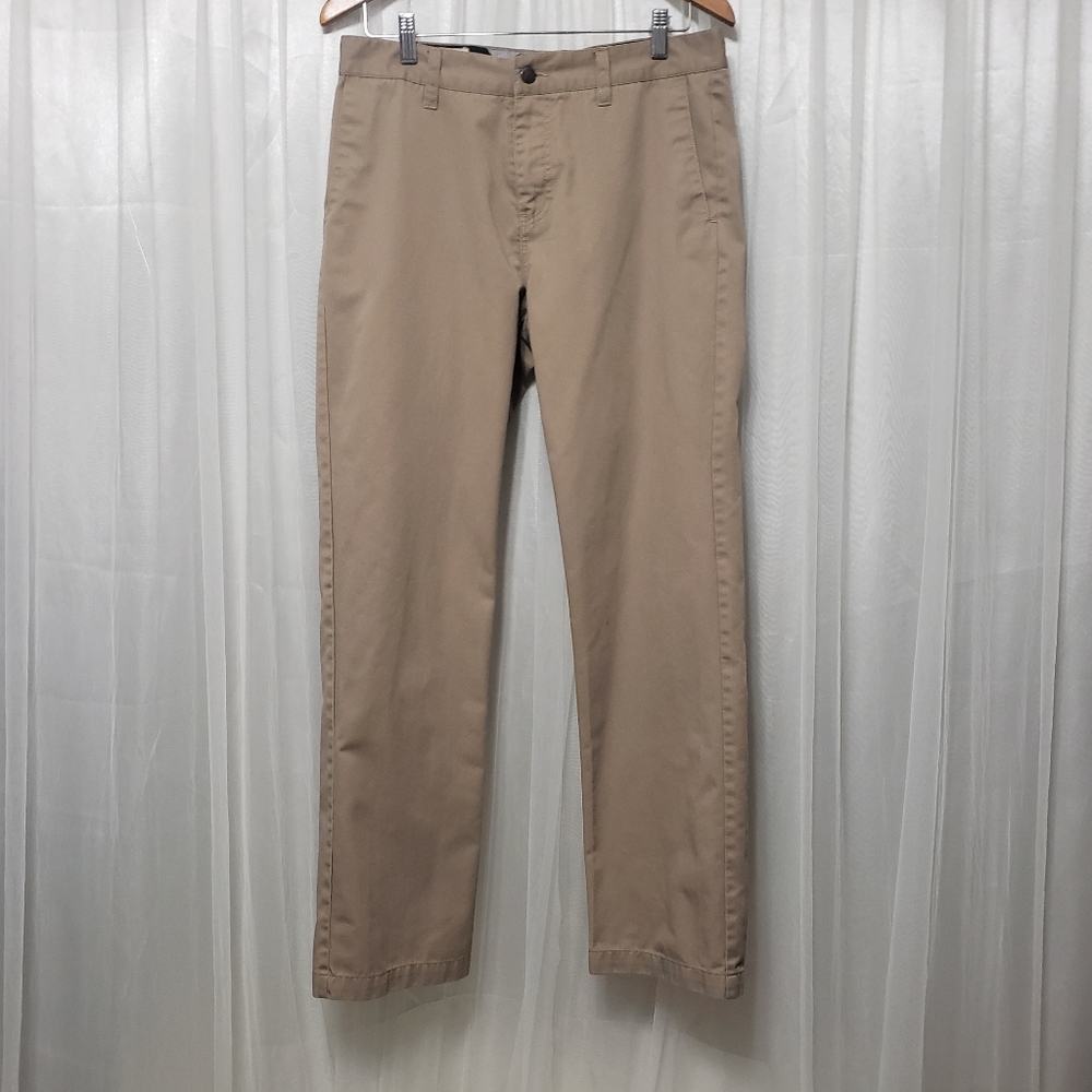 Volcom Men's Sz 30 Frickin Chino Pants Khaki - Picture 15 of 15